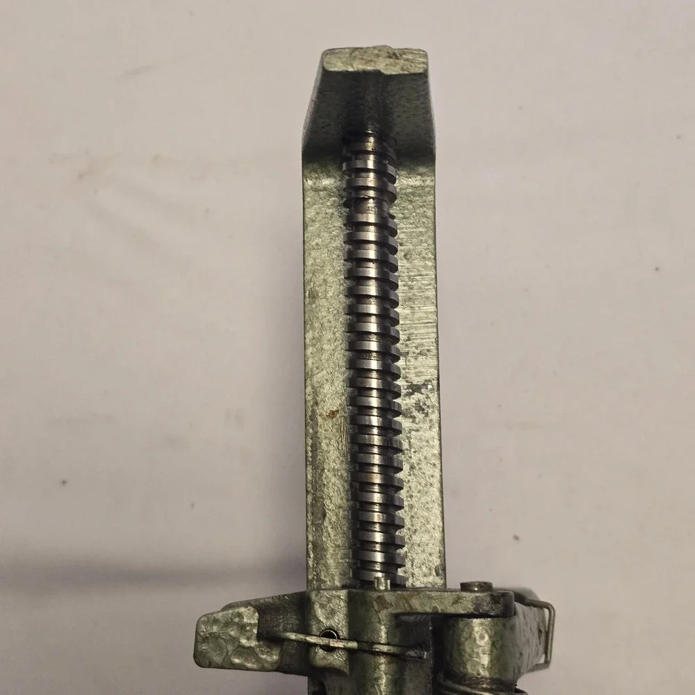Vintage PEFRA Apple Peeler Corer Made in Germany‎ Green Cast Metal Hand Crank